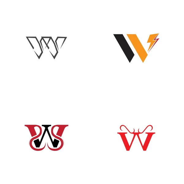 Letter Business Corporate Abstract Unity Vector Logo Design Template — Vetor de Stock
