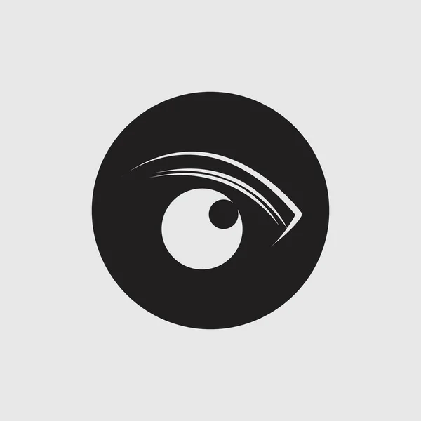 Eye Care Vektor Logo Design — Stockvektor