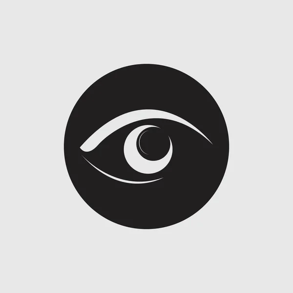 Eye Care Vektor Logo Design — Stockvektor