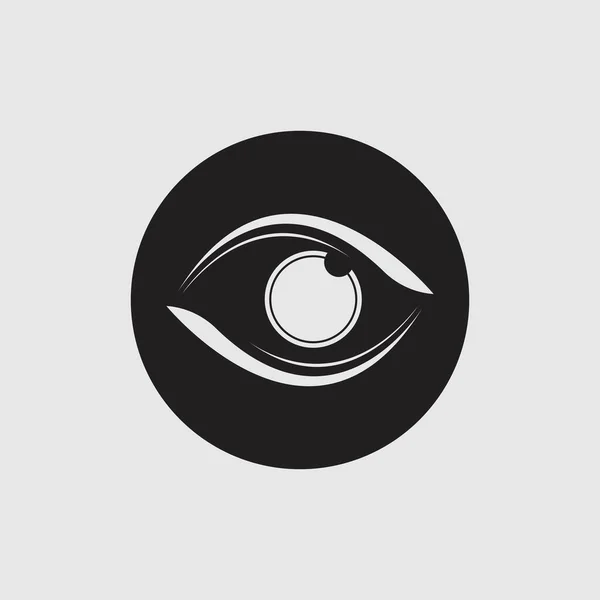 Дизайн Векторного Логотипу Догляду Очима — стоковий вектор