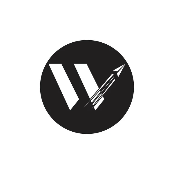 Business Logo Vector Illustration White Background — Vettoriale Stock