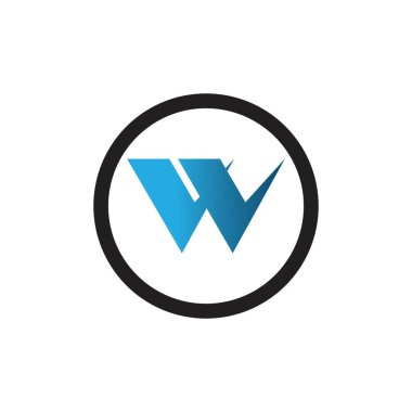 Letter W Business vector logo design template on white background