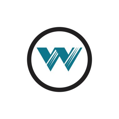 Letter W Business vector logo design template on white background