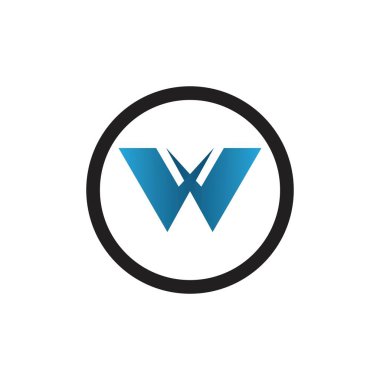 Letter W Business vector logo design template on white background