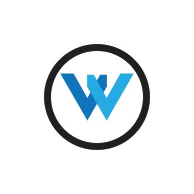 Letter W Business vector logo design template on white background
