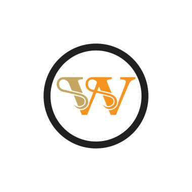 Letter W Business vector logo design template on white background