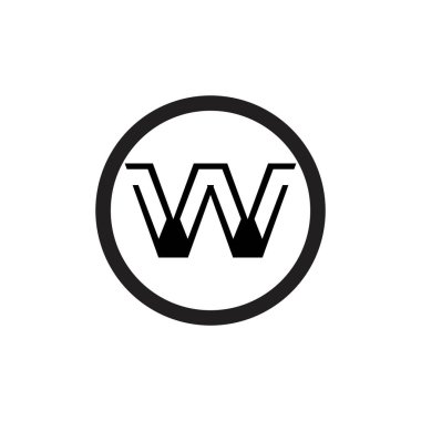 Letter W Business vector logo design template on white background