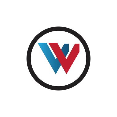 Letter W Business vector logo design template on white background