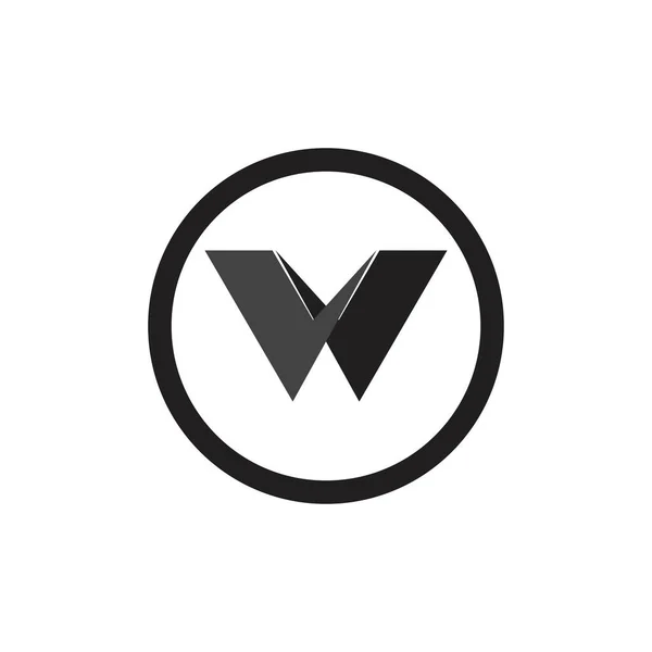 Letter Business Vector Logo Design Template White Background — Vetor de Stock
