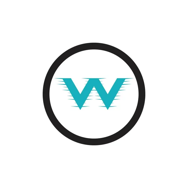 Letter Business Vector Logo Design Template White Background — Stock Vector