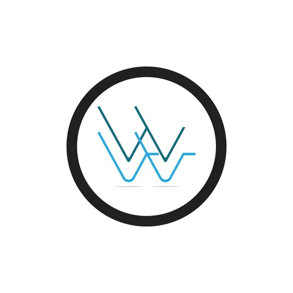 Letter Business Vector Logo Design Template White Background — Image vectorielle