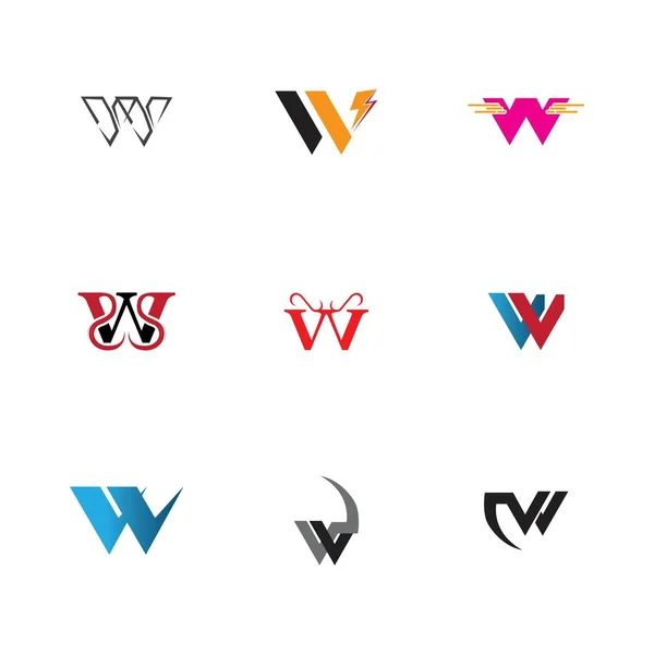 Collection Letter Logos Good Store Names Company Brands Businesses Etc — Vetor de Stock