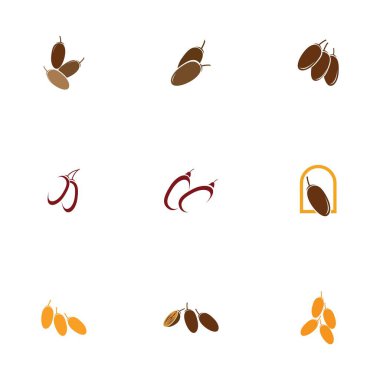 Tarihler Fruit logo dizaynları, Arap Meyve logo şablonu