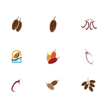 Tarihler Fruit logo dizaynları, Arap Meyve logo şablonu