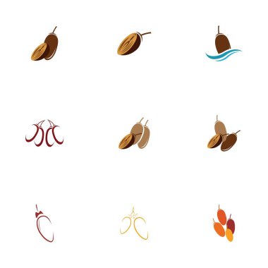 Tarihler Fruit logo dizaynları, Arap Meyve logo şablonu