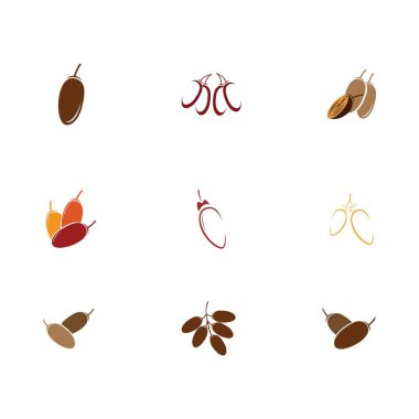 Tarihler Fruit logo dizaynları, Arap Meyve logo şablonu