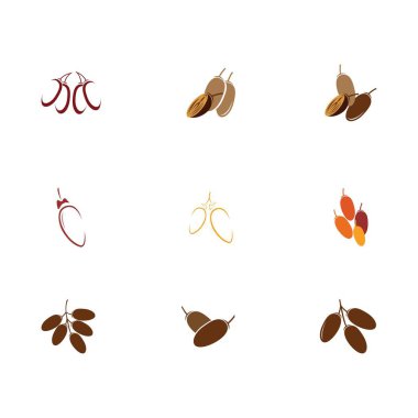 Tarihler Fruit logo dizaynları, Arap Meyve logo şablonu