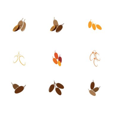 Tarihler Fruit logo dizaynları, Arap Meyve logo şablonu