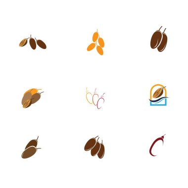 Tarihler Fruit logo dizaynları, Arap Meyve logo şablonu