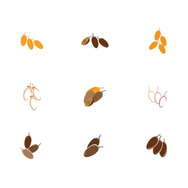 Tarihler Fruit logo dizaynları, Arap Meyve logo şablonu