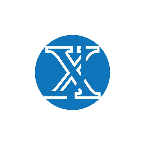 Буква Бизнес Абстрактный Шаблон Логотипа Вектора Единства — стоковый вектор