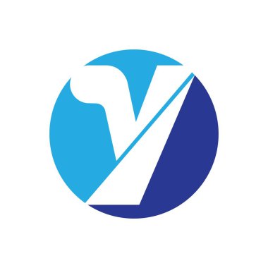 yaratıcı Harf Y Logo Şablon vektör simgesi tasarımı