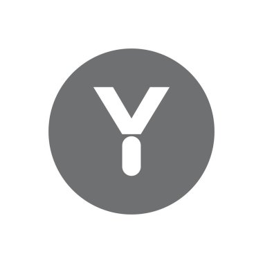 yaratıcı Harf Y Logo Şablon vektör simgesi tasarımı