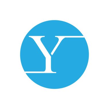 yaratıcı Harf Y Logo Şablon vektör simgesi tasarımı
