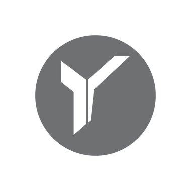 yaratıcı Harf Y Logo Şablon vektör simgesi tasarımı