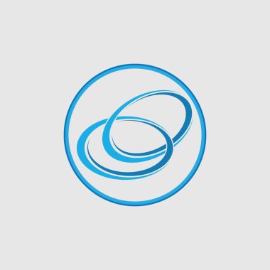 yaratıcı yenilik ve teknoloji şirketi soyut vektör logosu şablonu