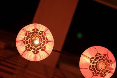 Yeni yıl festivalinde Çin fenerleri