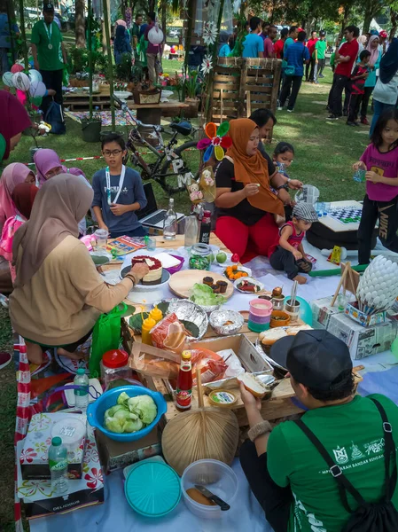 Selangor Malásia Dezembro 2019 Evento Que Mostra Itens Ideias Reciclados — Fotografia de Stock