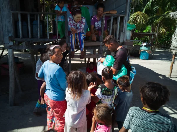 Semporna Malaysia November 2019 Bajau Laut People Village Sibuan Island — Stock Photo, Image