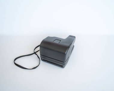 Retro Kamera, Retro Biçim Beyaz arkaplanda izole edildi.