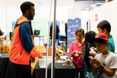 Kuala Lumpur, Malezya - 14 Eylül 2019: Malezya Uluslararası Ticaret ve Sergi Merkezi 'nde (Mitec).