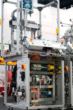 Kuala Lumpur, Malezya - 14 Eylül 2019: Malezya Uluslararası Ticaret ve Sergi Merkezi 'nde (Mitec).