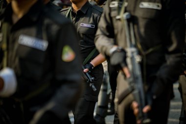 Putrajaya, Malezya - 31 Ağustos 2019: Dataran Putrajaya 'da 62. Malezya Bağımsızlık Günü sırasında.