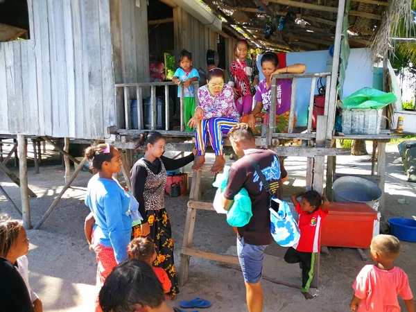 Sibuan Malaysia November 2019 Bajau Laut People Village Sibuan Island — Stock Photo, Image