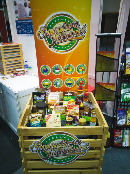 Serdang Malasia Agosto 2019 Productos Exclusivos Exhibición Minggu Usahawan Nasional — Foto de Stock