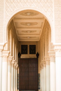 Orta Doğu veya Fas mimarisinin geleneksel tasarım