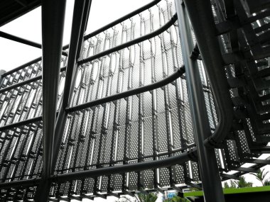 Modern mimarinin soyut arkaplanı