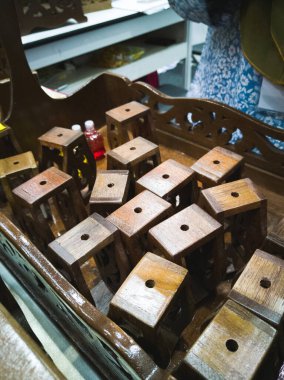 Serdang, Malezya - 30 Ağustos 2019: Maeps 'te Minggu Usahawan Nasional 2019' a katılan insanlar Bu karnaval Malezya yerlilerinin ürünlerini sergilemek ve pazarlamak için.