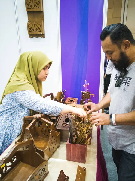 Serdang Malaysia August 2019 People Attending Minggu Usahawan Nasional 2019 — Stock Photo, Image