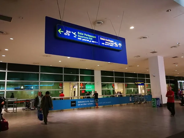 Moderno Interior Del Aeropuerto Fondo — Foto de Stock