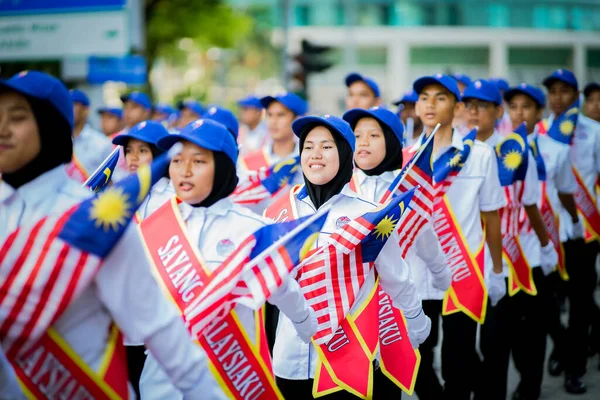 Putrajaya Malajsie Srpna 2019 Během Dne Nezávislosti Malajsie Dataran Putrajaya — Stock fotografie