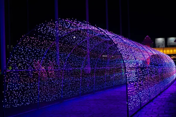 Amazing Light Festival Christmas Concept — Stock Photo, Image