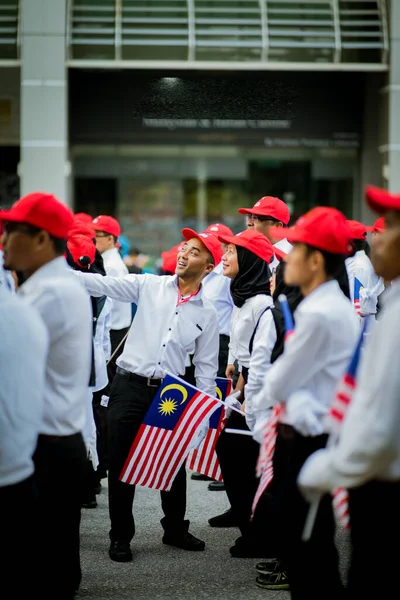 Putrajaya Malajsie Srpen 2019 Mládež Slaví Během Malajsie Den Nezávislosti — Stock fotografie