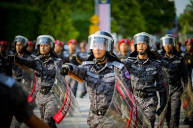 Putrajaya, Malezya - 31 Ağustos 2019: Dataran Putrajaya 'da 62. Malezya Bağımsızlık Günü sırasında.