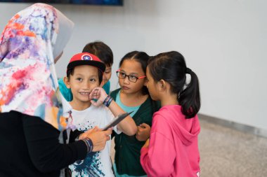 Kuala Lumpur, Malezya - 14 Eylül 2019: Malezya Uluslararası Ticaret ve Sergi Merkezi 'nde (Mitec).