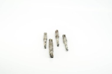 Beyaz arka plan üzerinde izole farklı tatbikatlar kümesi